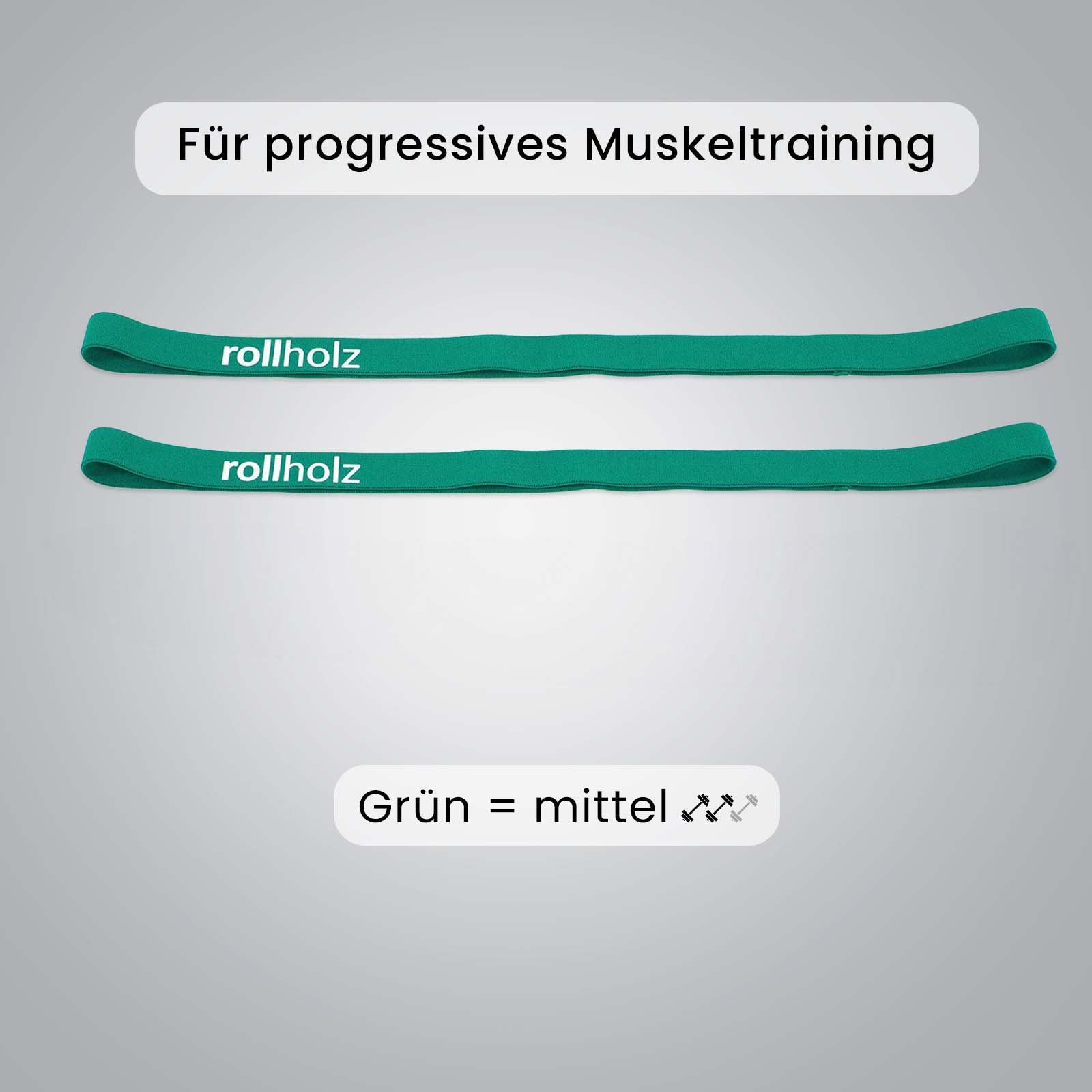 Fitnessband Grün – Fehlproduktion (mittlere Stärke) – reduziert