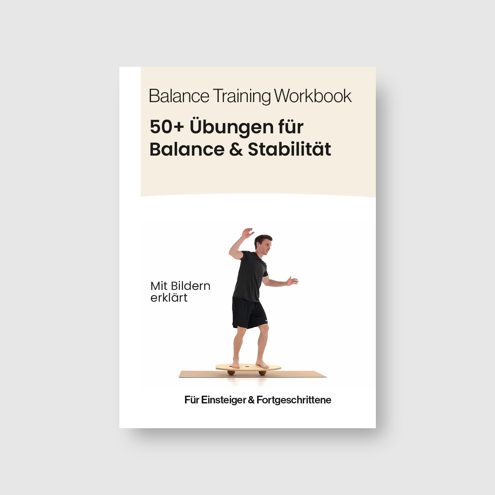 E-Book Cover Balance Training mit dem Balanceboard.