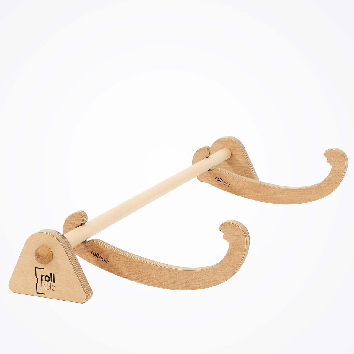 #Zubehör_ohne#Größe(entspricht Türtiefe)_18-23 cm
rollholz Klimmzugstange aus Holz für Türrahmen 18–23 cm