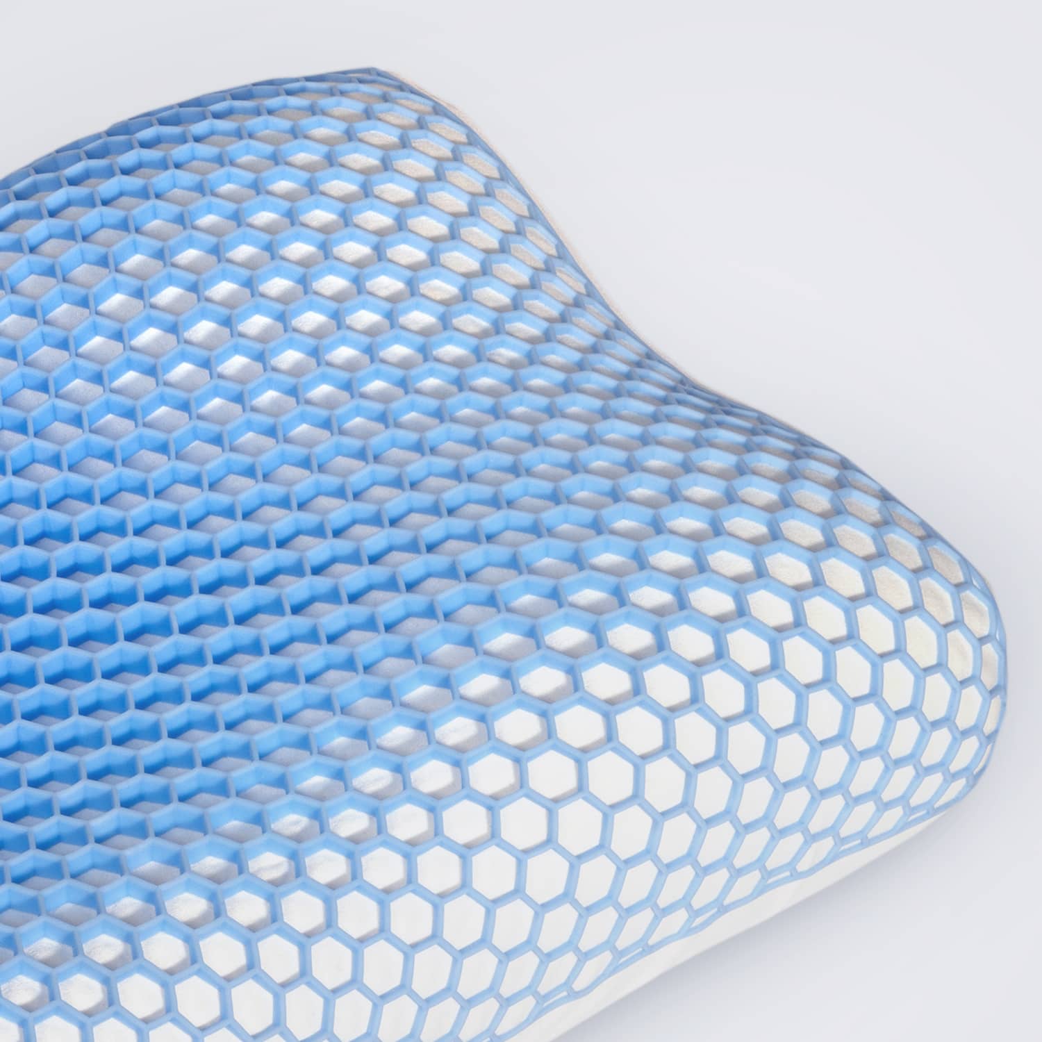 Ergonomisches, extra großes Schlafkissen mit kühlender 3D-Struktur
