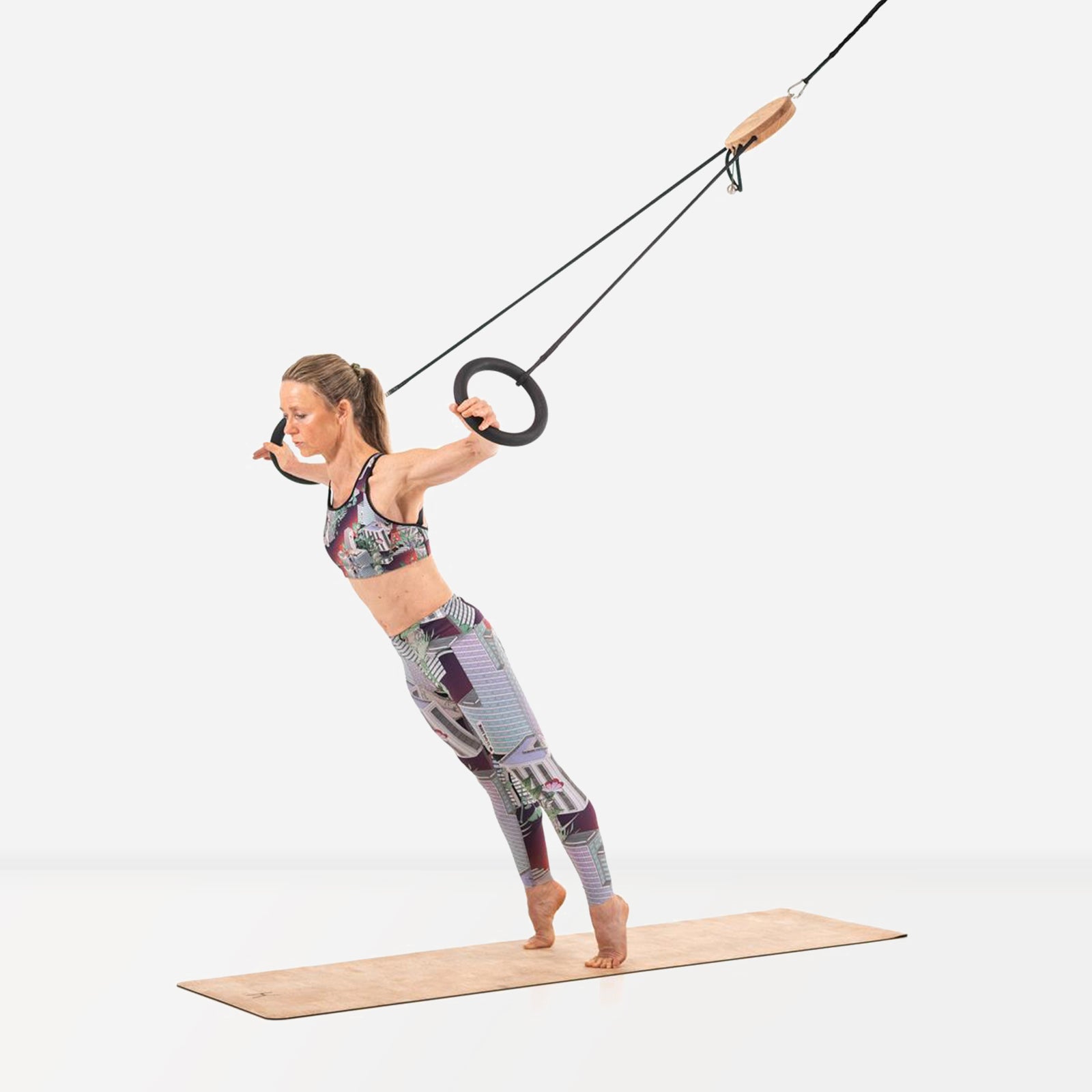 Sling trainer height-adjustable