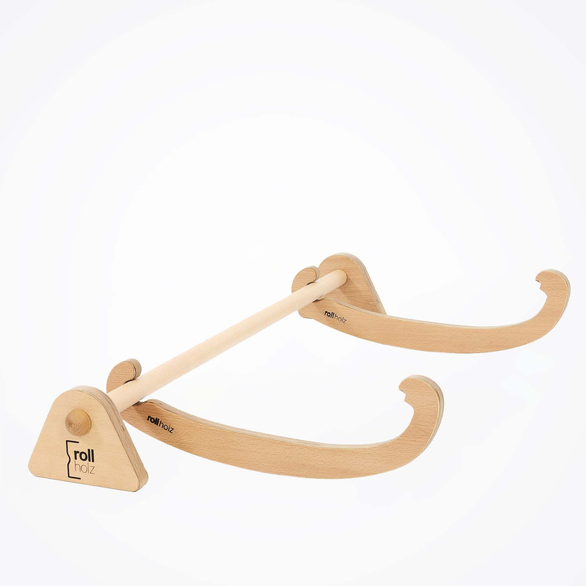 #Zubehör_ohne#Größe(entspricht Türtiefe)_28-33 cm
rollholz Klimmzugstange aus Holz für Türrahmen 28–33 cm
