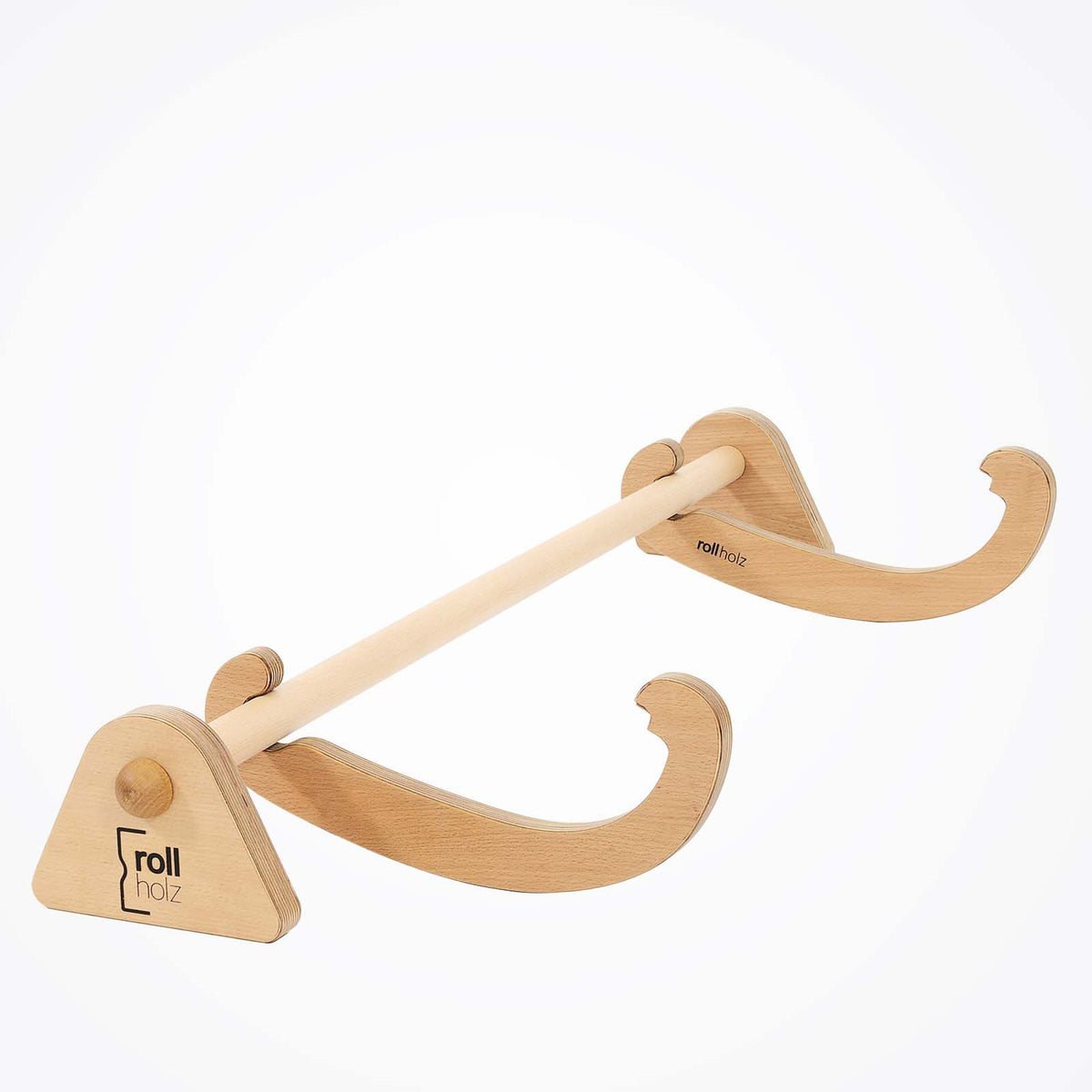 #Zubehör_ohne#Größe(entspricht Türtiefe)_13-18 cm
rollholz Klimmzugstange aus Holz für Türrahmen 13–18 cm