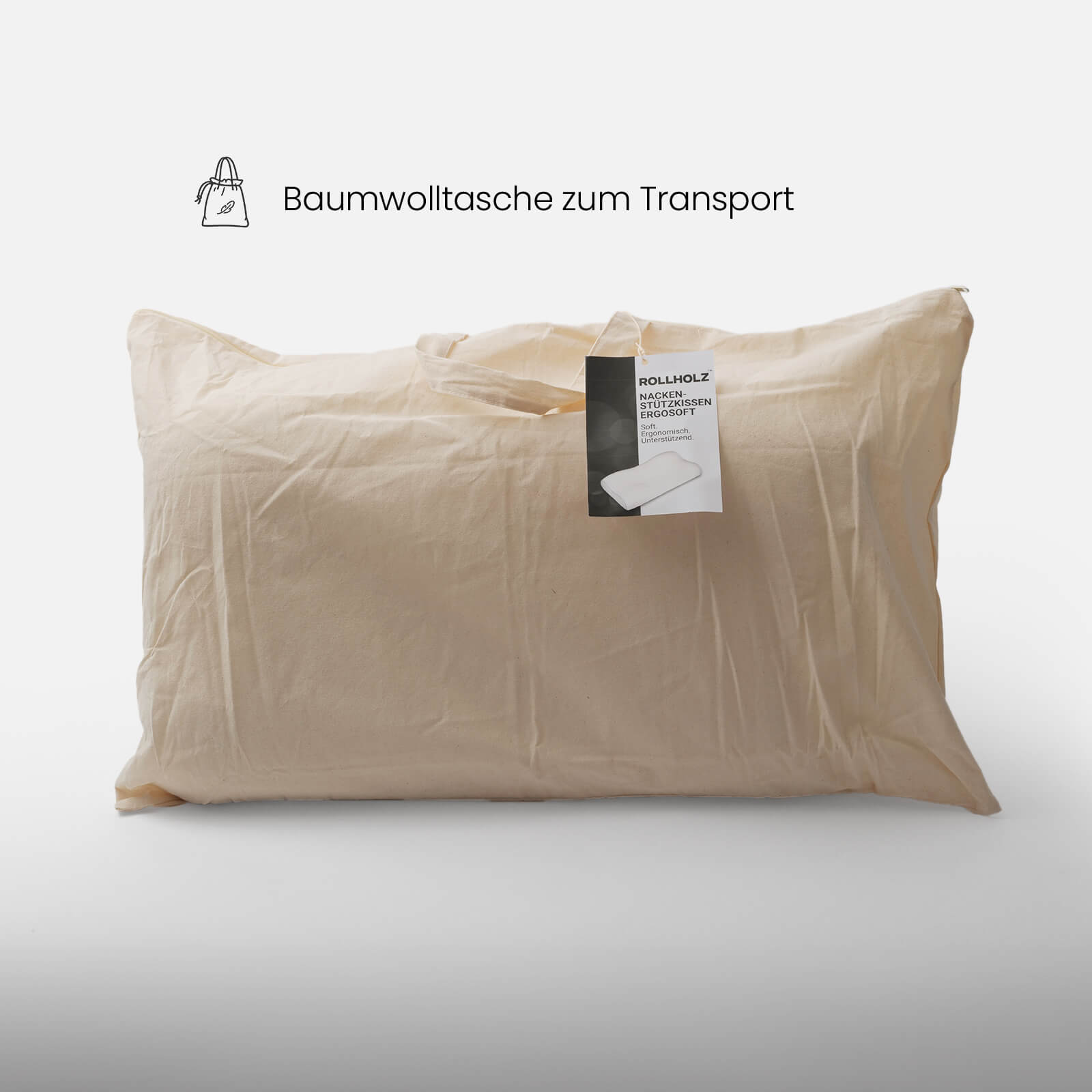 Recover Pillow Basic mit Baumwoll Transport Tasche