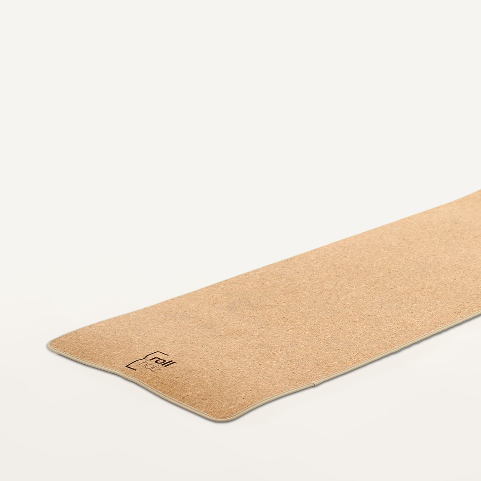 Cork mat rolling pin with bag